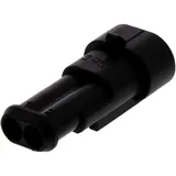 Flachsteckgehäuse 2-Pol JMP Superseal für Flachstecker