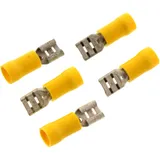Flachsteckhülse isoliert 4.0-6.0 mm² 6.3mm JMP Packung 5ST