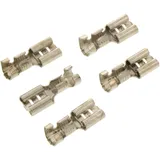 Flachsteckhülse unisoliert 2.5-6.0 mm² 6.3 mm JMP Packung 5 Stück