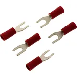 Gabel-Kabelschuh isoliert 0.5-1.5 M3 JMP Packung 5 Teile