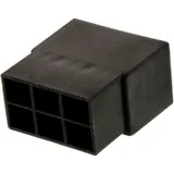 Flachsteckgehäuse 6-Pol für Flachstecker JMP