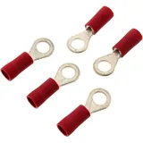 JMP Ringkabelschuh isoliert 0.5-1.5 mm² M4 Packung 5 Stück