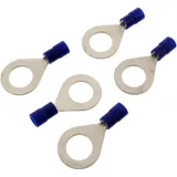 Ring Connector for M10 1.5-2.5 mm² blue JMP Pack 5 PCS