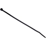 Cable Ties Black 4.8x200 mm, 100 Pieces Pack