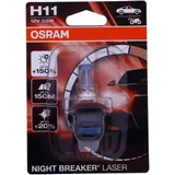 H11 12V55W Bulb Osram Night Breaker Laser