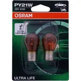 Lampe 12V21W BAU15S Osram 2er Blister JMP 1590332 passend für: Honda CBF, CBR, CB