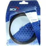 POWER CABLE 10 MM2 1 METER BLACK