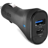 USB Car Charger with 3A Type-C and 2.1A USB Output
