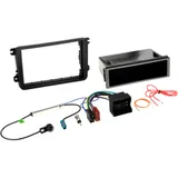 2-DIN Radio Kit to 1-DIN for VAG with Compartment
