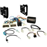 2-DIN Radio-Einbauset für Chrysler/Dodge/Jeep/VW schwarz