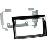 2-DIN Radioblende für Citroen/Fiat/Opel/Peugeot in Schwarz