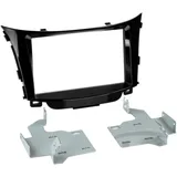 Radioblende 2-DIN für Hyundai i30 schwarz