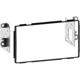 Radioblende 2-DIN für Nissan Qashqai schwarz