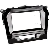 Radioblende 2-DIN schwarz für Suzuki Vitara