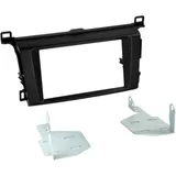 2-DIN Radio Facia for Toyota RAV4 Black