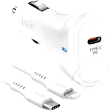CAR CHARGING SET SBS for Apple USB-C - Lightning 20W PD