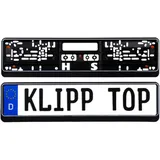 Kennzeichenverstärker Klipp Top IV für Motorräder