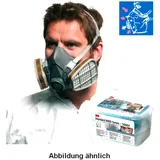 3M™ Standard Spray Mask Set 6000 A2/P3 Size L for Motorcycle Repair