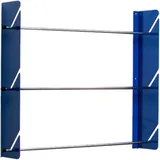 Horn & Bauer Wall Mount in Blue for 3 Dispenser Boxes/Rolls
