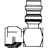 Adapter Retrofit 1/4" Hochdruck für Motorräder