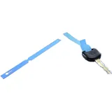 Key Hanger for License Plates Blue PVC 1000 Pieces