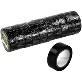 Isolierband 19mm x 10m schwarz 10 Rollen
