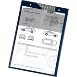 Order Pocket A4 Blue with Key Compartment – 10 Pieces