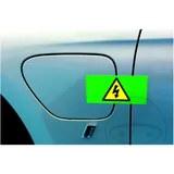 High Voltage Sticker 150 x 75 mm for Electric Vehicles