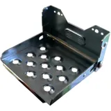 Klapptritt verzinkt 150 x 160 mm für Motorräder