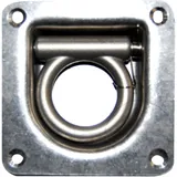 Zurrmulde with Ring and Spring, folding, 105X105MM