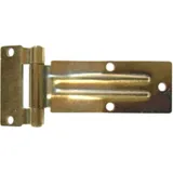 Hinge 180mm, zinc-plated, bent design