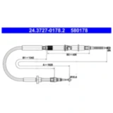 Brake Cable for Motorcycles ID 3411573