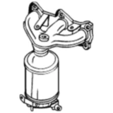 CATALYTIC CONVERTER FOR EURO4 MOTORCYCLES