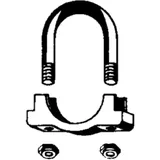 Silencer Clamp 53MM for: Ford