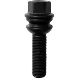 Radschraube M14X1.5X37 Kugelbund 19 schwarz für Motorräder