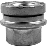 Radmutter M14X2.0 Flachbund SW 21 silber Packung 10 Stück