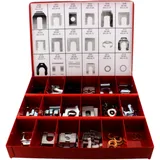 Brake Hose Holder Assortment for popular car brands, 78-piece