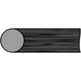 Benzinschlauch 8 mm 450 mm für Motorräder, Packung 2 Stück
