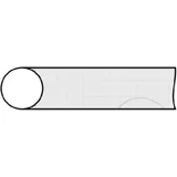 Steel Tube 10 mm 450 mm for Motorcycle Accessories Pack of 2 pcs