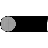 Plastic Pipe Fitting 8 mm x 50 mm – Pack of 5 pcs