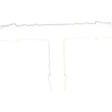 PLASTIC T CONNECTOR 8MM FOR VARIOUS MODELS
