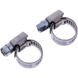 Gewindeschelle Edelstahl 10-16 mm, Packung 2 Stück