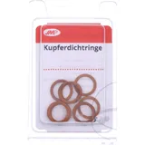 Copper sealing washer mas 10X14X1 pkg 10 pcs altn 4592077 for: KTM SX, Mini Adventure