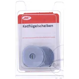 Fender Washers 6.4X25 - Steel, Pack of 10 Pieces