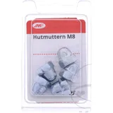 JMP Hutmutter M8 verzinkt DIN1587 - Packung 5 Stück