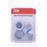 M12 Sechskantmuttern verzinkt KL8 Packung 5 Stück