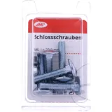 Schraube verzinkt M6x30 für Motorräder - Packung 5 Stück