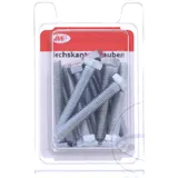 Galvanized Bolt M6x40 8.8 - Pack of 10 Pieces