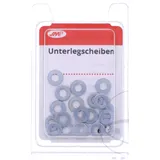 JMP galvanized washers M4, pack of 20 pieces
