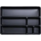6-Compartment Inlet Insert with Rounded Plastic Inserts